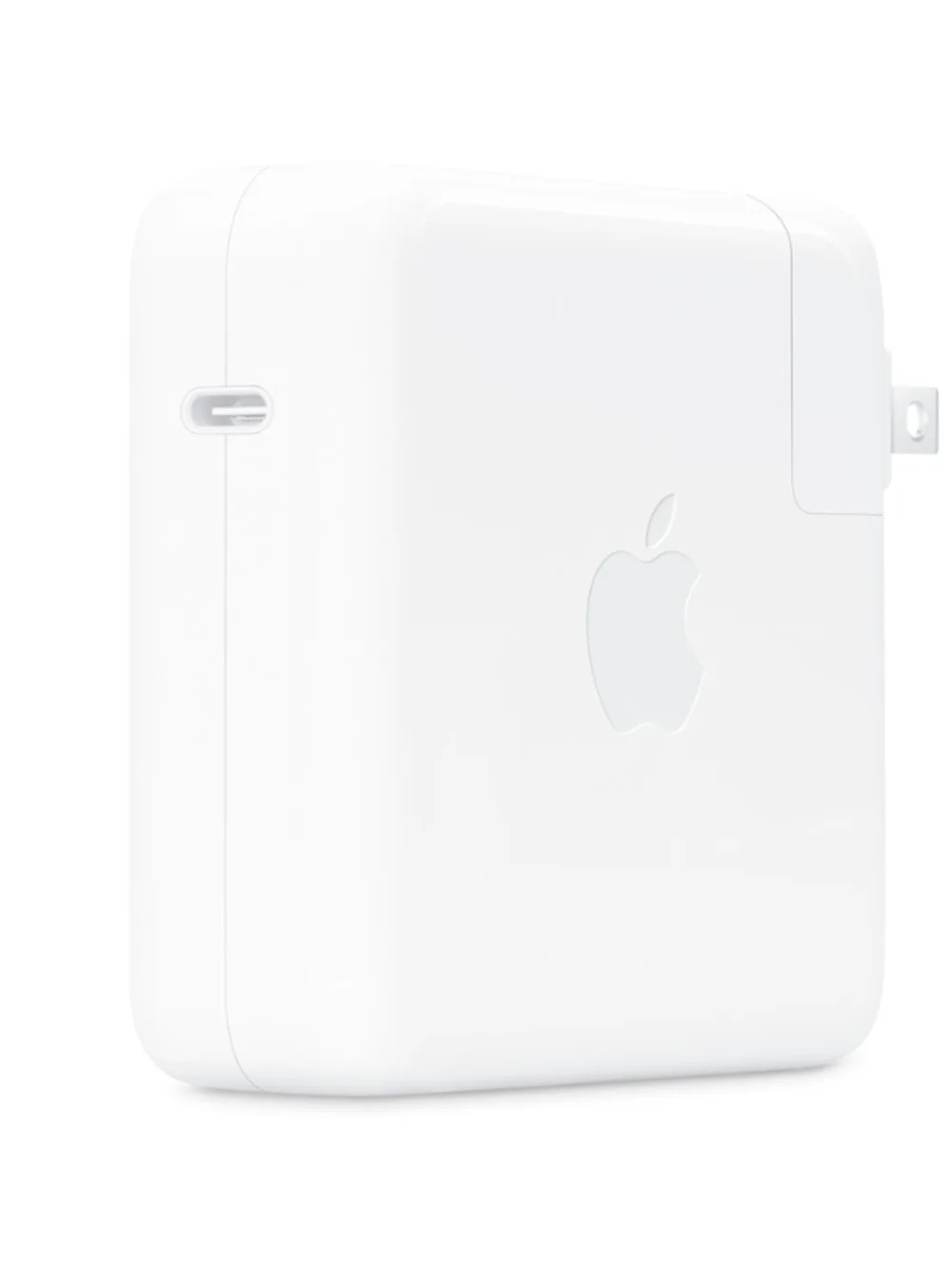 Apple White MacBook/Device Power Adapter with Apple Logo